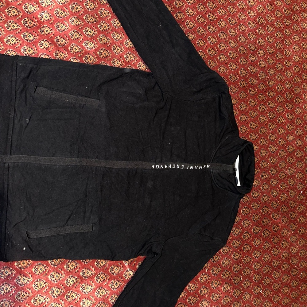 Armani Exchange Black zip up